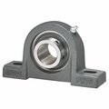 Iptci Pillow Block Ball Bearing Mounted Unit, 1 in Bore, Set Screw Locking, 2 Triple Lip Seals UCPX05-16L3